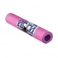 Коврик для йоги и фитнеса INDIGO PVC двусторонний IN258 173*61*0,6 см Розово-фиолетовый